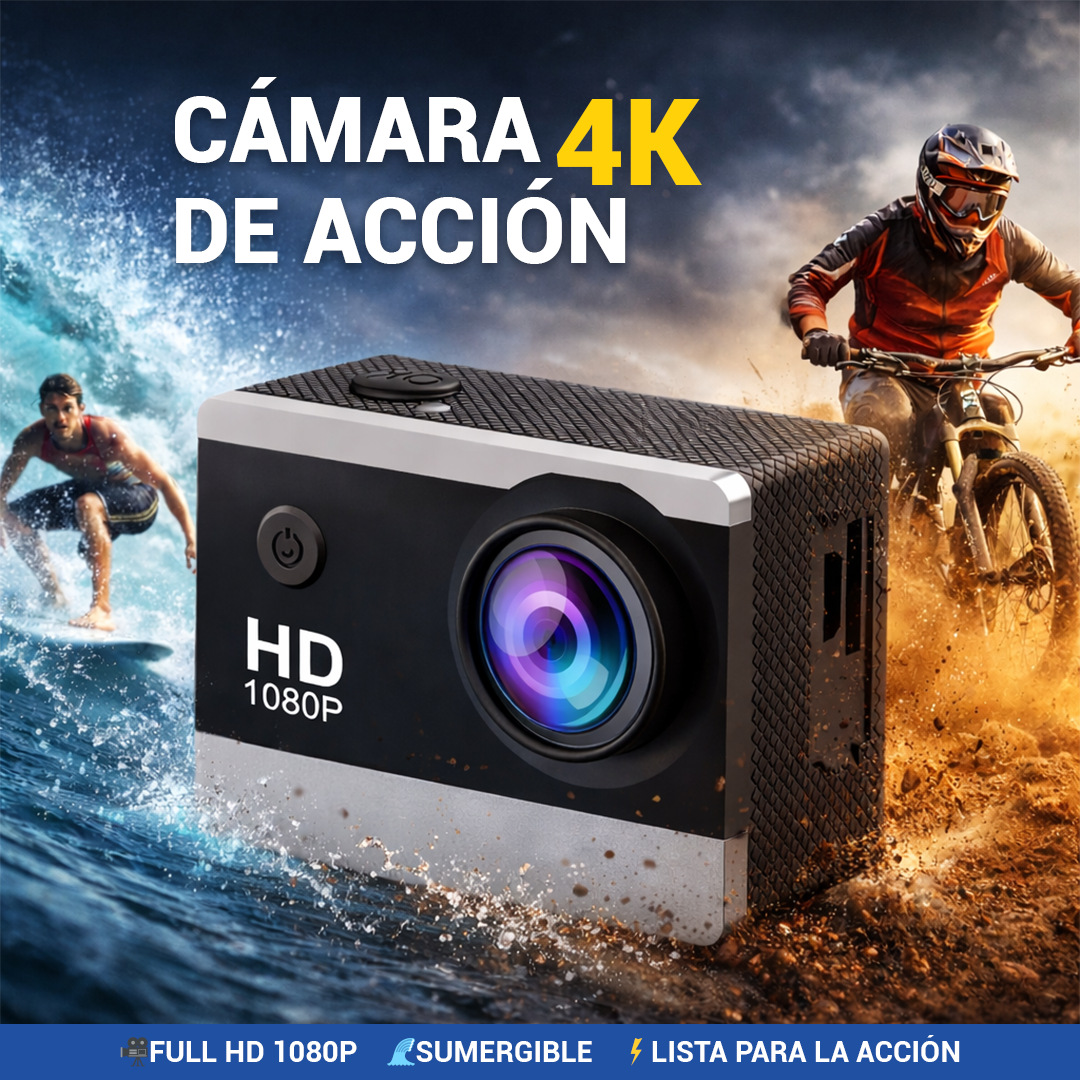 Cámara de Acción 4K