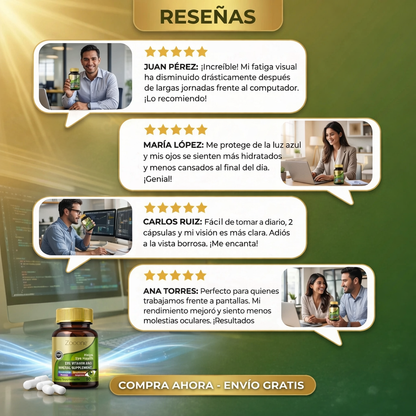 PROMO 2X1 😱 ZOOONE SUPLEMENTO OCULAR – PROTECCIÓN CONTRA PANTALLAS Y LUZ UV