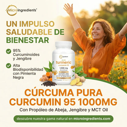 😍PROMO 2x1 Turmeric Curcumin 95% de MicroIngredients