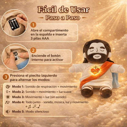 Peluche Jesús Refugio de Calma✨