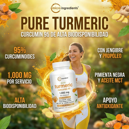 😍PROMO 2x1 Turmeric Curcumin 95% de MicroIngredients