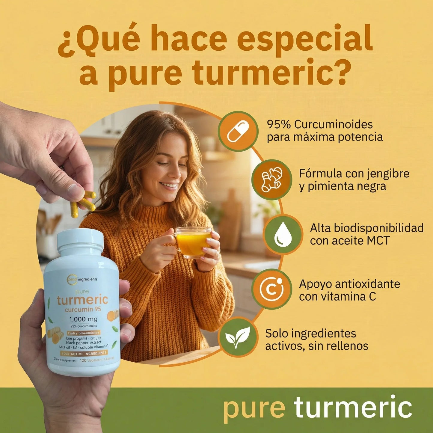 😍PROMO 2x1 Turmeric Curcumin 95% de MicroIngredients