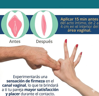 Crema Estrechante Intimo Femenino/ P4CHAINA RENOVADA